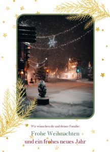 Wunderschöne Weihnachtsgrußkarten zum Download, , Frohe Feiertage