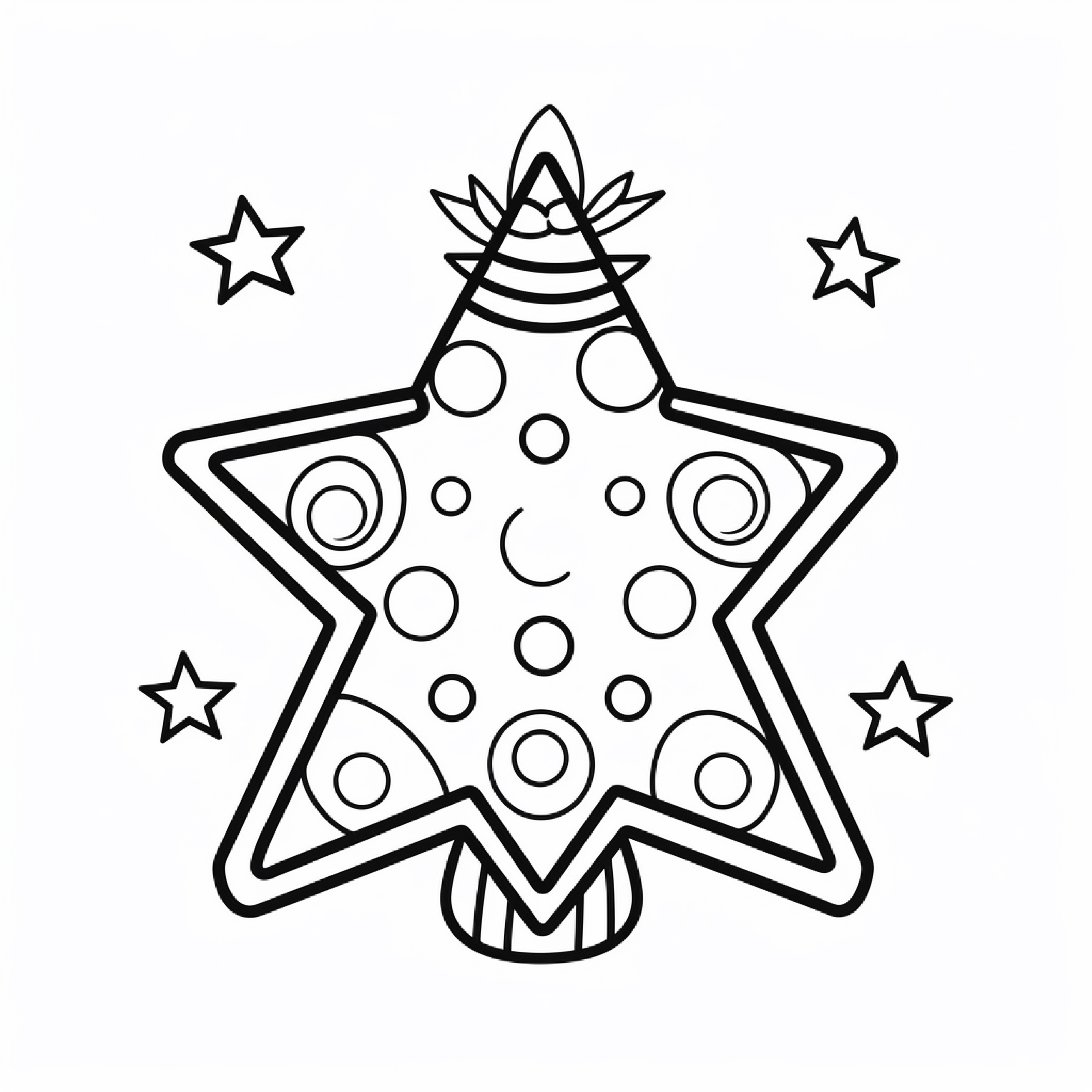 Malvorlagen – Ausmalbilder für Weihnachten kostenlos downloaden 3