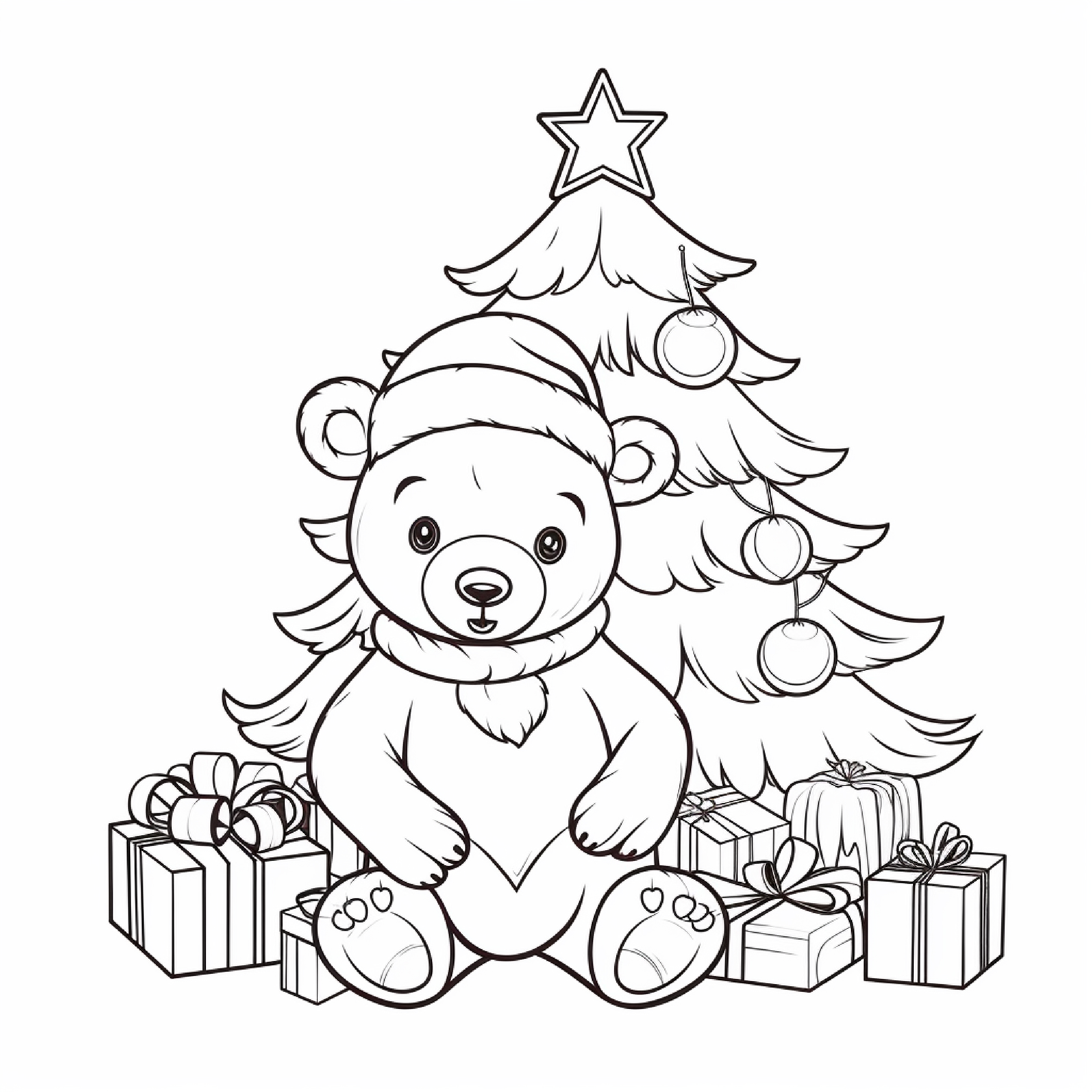 Malvorlagen – Ausmalbilder für Weihnachten kostenlos downloaden 7